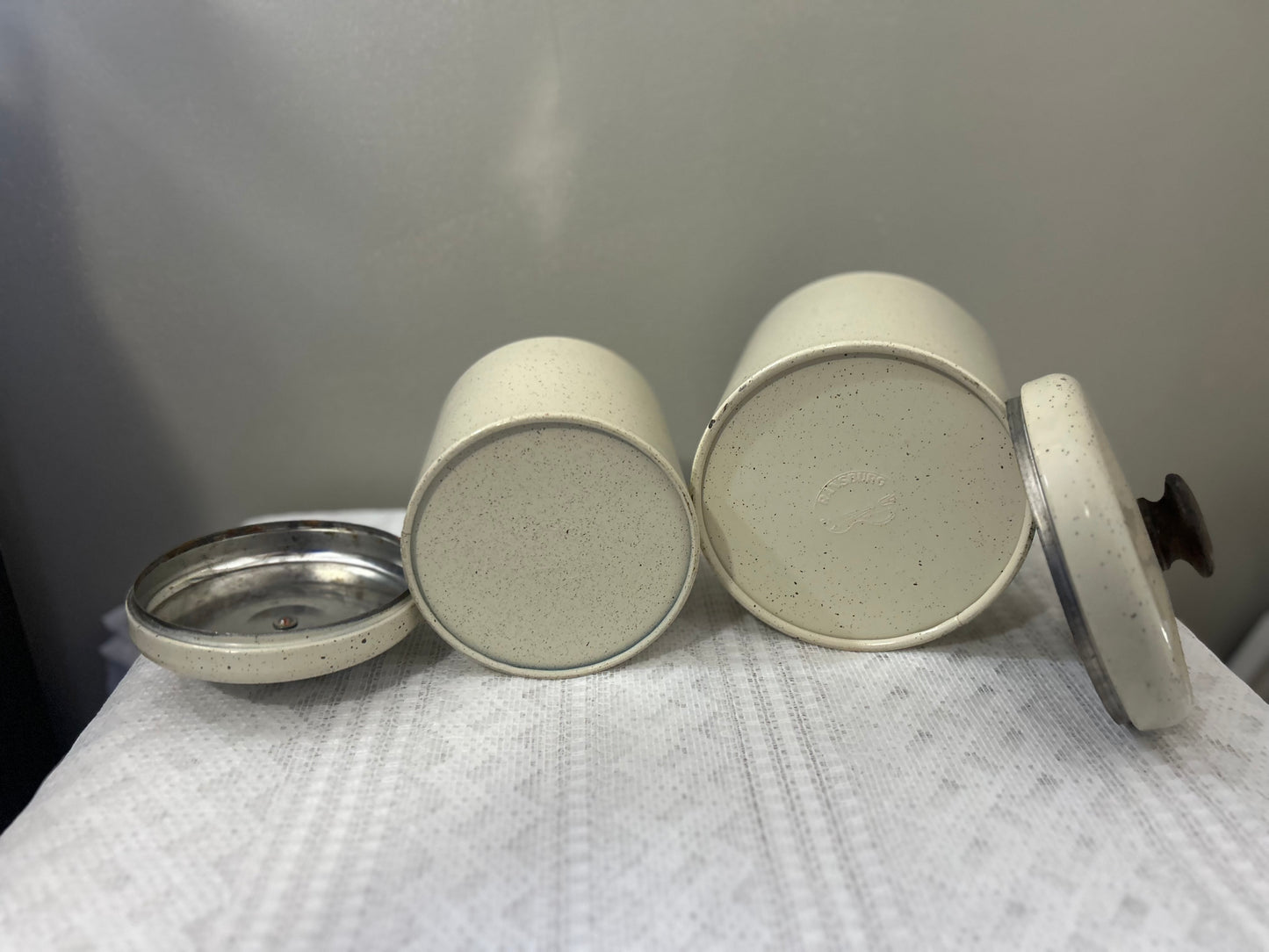 Vintage Ransburg Tins